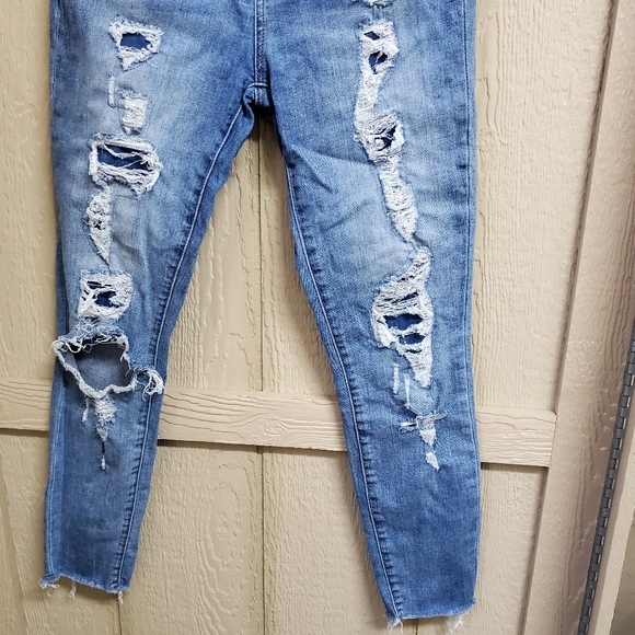PacSun Power Super Stretch Distressed Jeggings - Picture 2 of 8